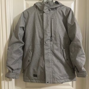 Ski jacket with hood